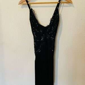 Fashion Nova | Dresses | Fashion Nova Super Stretchy Black Silver  Rhinestone Dress | Poshmark
